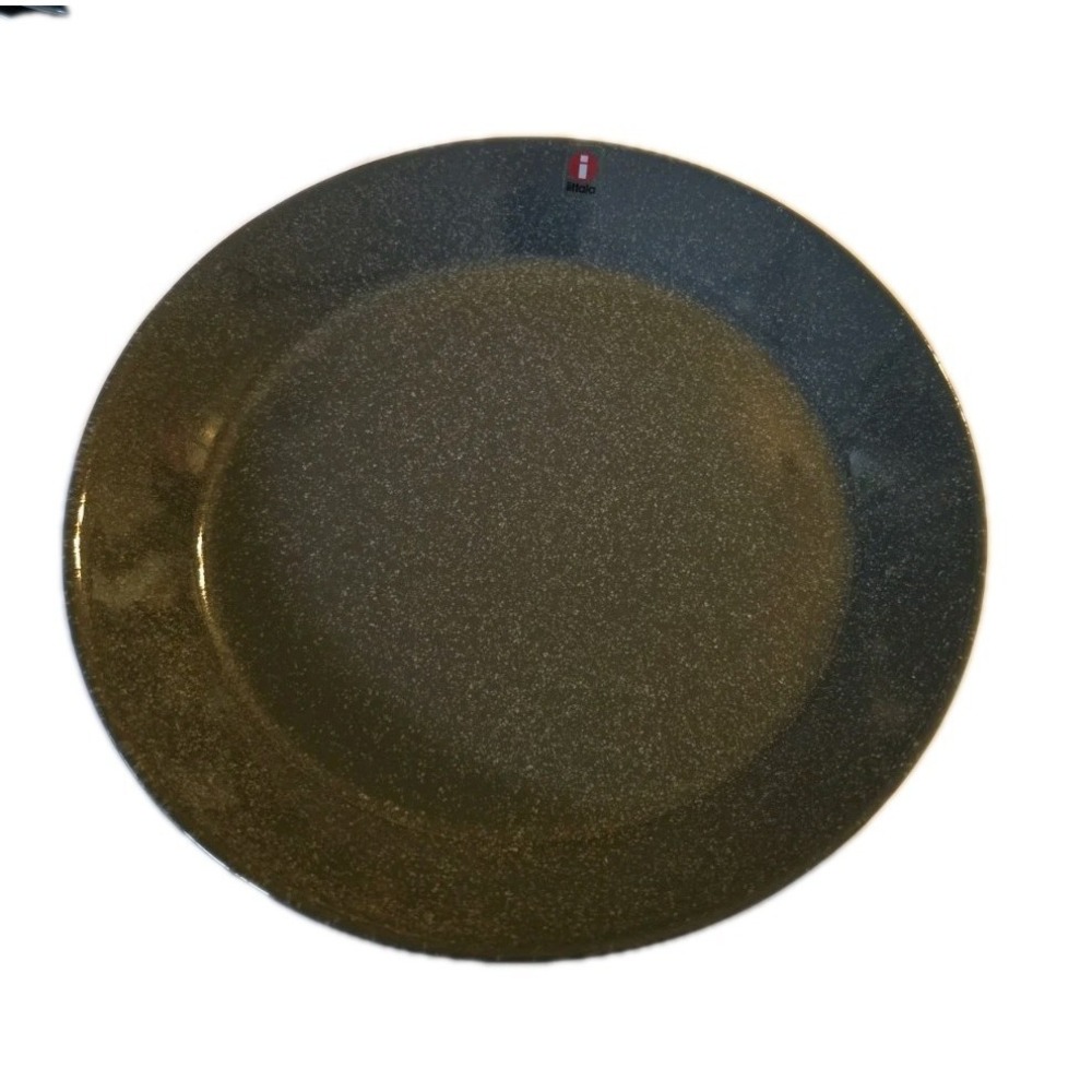Iittala Teema Dotted Grey Plate 21cm Pair